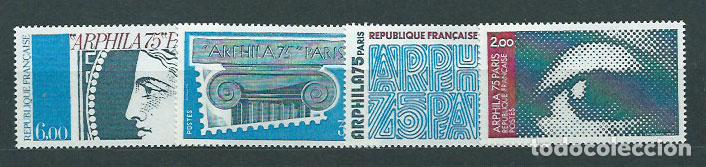 Briefmarken: Francia - Correo 1975 Yvert 1834/7 ** Mnh