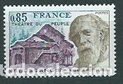 Briefmarken: Francia - Correo 1975 Yvert 1846 ** Mnh Teatro