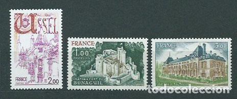 Briefmarken: Francia - Correo 1976 Yvert 1871/3 ** Mnh Castillos