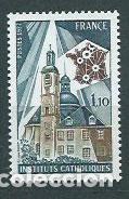 Timbres: Francia - Correo 1977 Yvert 1933 ** Mnh Institutos cat&oacute;licos