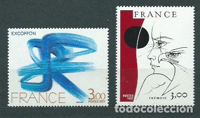 Timbres: Francia - Correo 1977 Yvert 1950/1 ** Mnh Pintura
