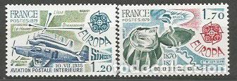 Sellos: Francia - Correo 1979 Yvert 2046/7 ** Mnh Europa