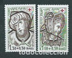 Sellos: Francia - Correo 1979 Yvert 2070/1 ** Mnh Cruz rojo