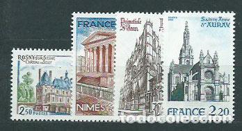 Sellos: Francia - Correo 1981 Yvert 2132/5 ** Mnh Turismo