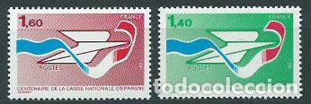 Sellos: Francia - Correo 1981 Yvert 2165/6 ** Mnh