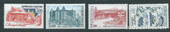 Sellos: Francia - Correo 1982 Yvert 2193/6 ** Mnh Turismo