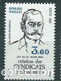 Sellos: Francia - Correo 1984 Yvert 2305 usado Sindicatos