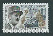 Sellos: Francia - Correo 1987 Yvert 2499 ** Mnh General Leclerc
