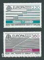 Sellos: Francia - Correo 1988 Yvert 2531/2 ** Mnh Europa