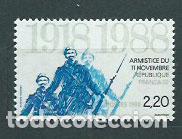 Sellos: Francia - Correo 1988 Yvert 2549 ** Mnh Armisticio
