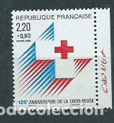 Sellos: Francia - Correo 1988 Yvert 2555a ** Mnh Cruz roja