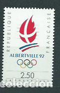 Sellos: Francia - Correo 1990 Yvert 2632 ** Mnh Olimpiadas de Albertville