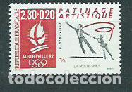 Sellos: Francia - Correo 1990 Yvert 2633 ** Mnh Olimpiadas de Albertville