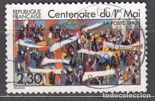 Sellos: Francia - Correo 1990 Yvert 2644 usado