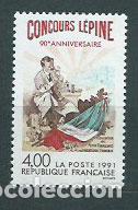 Sellos: Francia - Correo 1991 Yvert 2694 ** Mnh Cartel