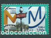 Sellos: Francia - Correo 1999 Yvert 3292 ** Mnh Metro