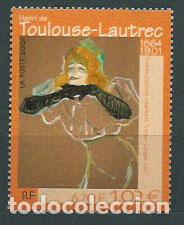 Briefmarken: Francia - Correo 2001 Yvert 3421 ** Mnh Toulousse Lautrec