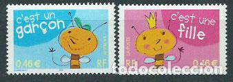 Briefmarken: Francia - Correo 2002 Yvert 3463/4 ** Mnh