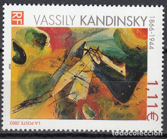 Briefmarken: Francia Correo 2003 Yvert 3585 ** Mnh Pintura