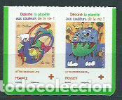 Timbres: Francia - Correo 2008 Yvert 4306/7 ** Mnh Cruz roja