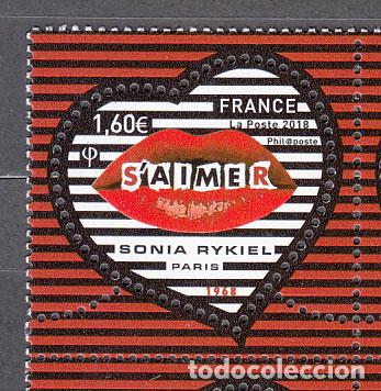 Timbres: Francia - Correo 2018 Yvert 5199 ** Mnh Coraz&oacute;n