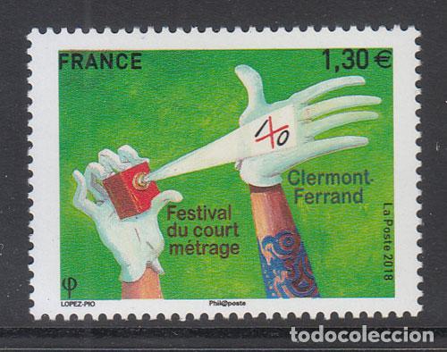 Timbres: Francia - Correo 2018 Yvert 5201 ** Mnh Cine