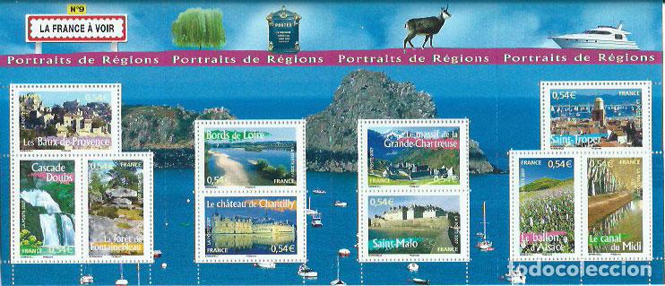 Timbres: Francia - Hojas 2007 Yvert 105 ** Mnh Regiones