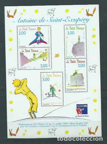 Timbres: Francia - Hojas 1998 Yvert 20 ** Mnh Le Petit Prince