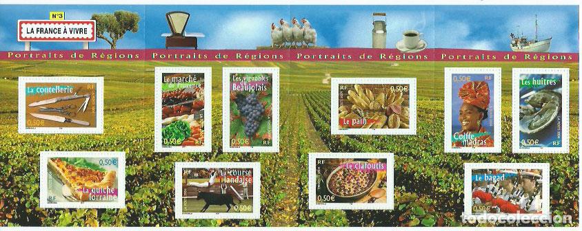 Timbres: Francia - Hojas 2004 Yvert 68 ** Mnh Regiones