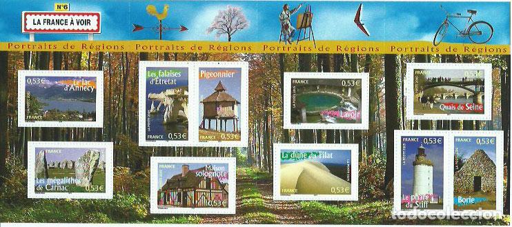 Timbres: Francia - Hojas 2005 Yvert 89 ** Mnh Regiones