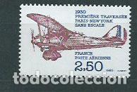 Timbres: Francia - Aereo Yvert 53 ** Mnh Traves&iacute;a Paris Nueva York