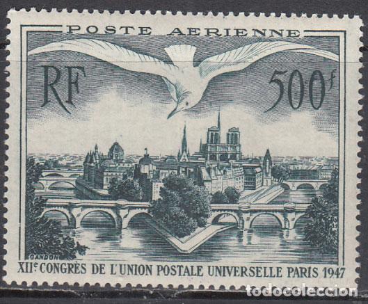 Timbres: Francia - Aereo Yvert 20 * Mh Aves - Fauna