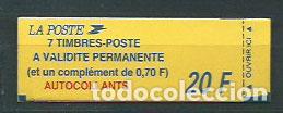 Timbres: Francia - Carnets de composicion variable Yvert 1504 ** Mnh