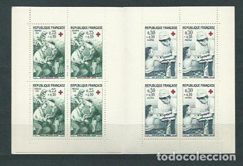 Timbres: Francia - Carnets Cruz Roja Yvert 2015 ** Mnh