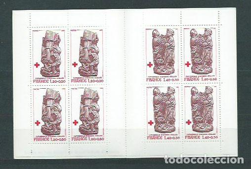 Timbres: Francia - Carnets Cruz Roja Yvert 2029 ** Mnh