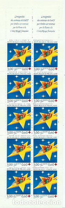 Timbres: Francia - Carnets Cruz Roja Yvert 2046 ** Mnh