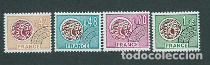 Timbres: Francia - Preobliterados Yvert 134/7 ** Mnh Moneda galesa