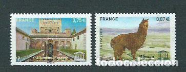 Briefmarken: Francia - Servicio Yvert 148/9 ** Mnh UNESCO