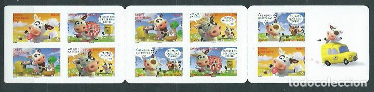 Briefmarken: Francia - Autoadhesivos 2007 Yvert 134 Carnet ** Mnh Dise&ntilde;os de Nesmes