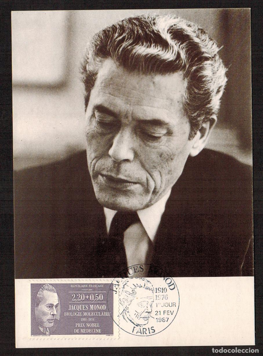 Francobolli: Francia - Carta Postal - Yvert 2459 - Matasello Especial Jaques Mond