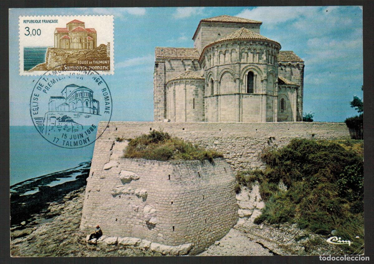 Selos: Francia - Carta Postal - Yvert 2352 - Talmont 1985