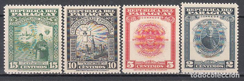 Selos: Paraguay - Correo 1947 Yvert 469/72 ** Mnh