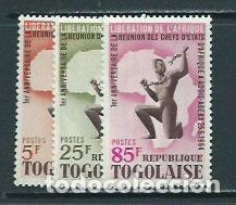 Selos: Togo - Correo Yvert 416/8 ** Mnh