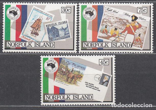 Timbres: Norfolk - Correo Yvert 340/2 ** Mnh Exposici&oacute;n Filatelica