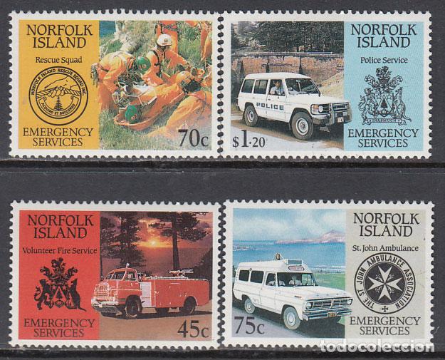 Timbres: Norfolk - Correo Yvert 531/4 ** Mnh