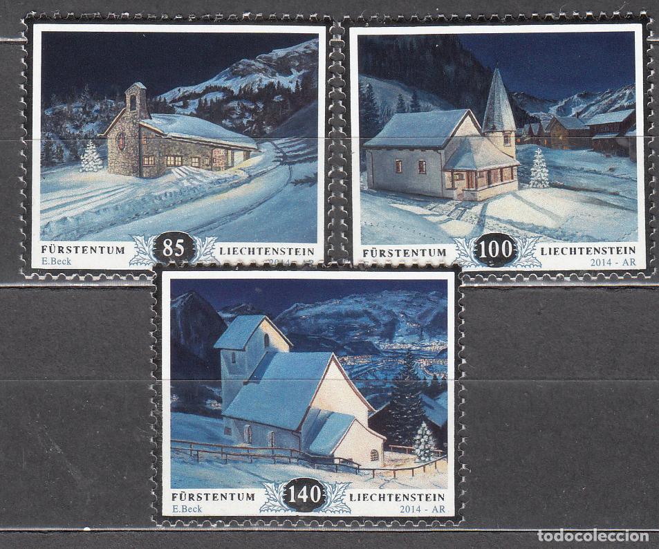 Timbres: Liechtenstein - Correo 2014 Yvert 1673/75 ** Mnh Navidad