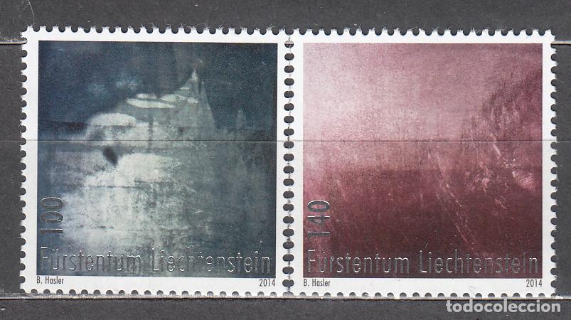 Timbres: Liechtenstein - Correo 2014 Yvert 1664/65 ** Mnh Arte Impresi&oacute;n