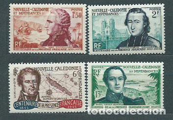 Timbres: Nueva Caledonia - Correo Yvert 280/3 ** Mnh Personajes