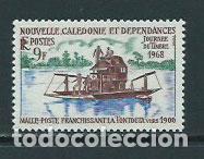 Timbres: Nueva Caledonia - Correo Yvert 352 ** Mnh Barco