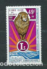 Timbres: Nueva Caledonia - Correo Yvert 401 ** Mnh Lions